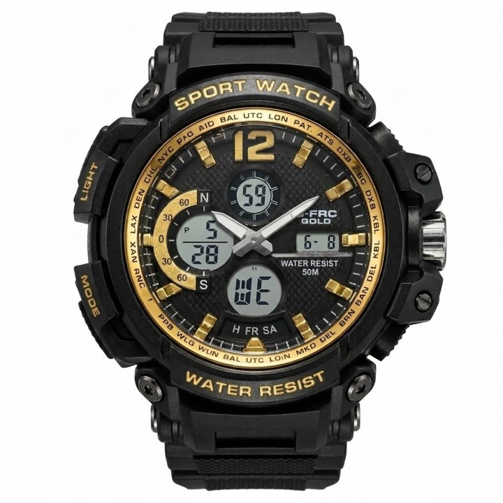Reloj G-force Ak17152 Digital Deportivo + Estuche Premium