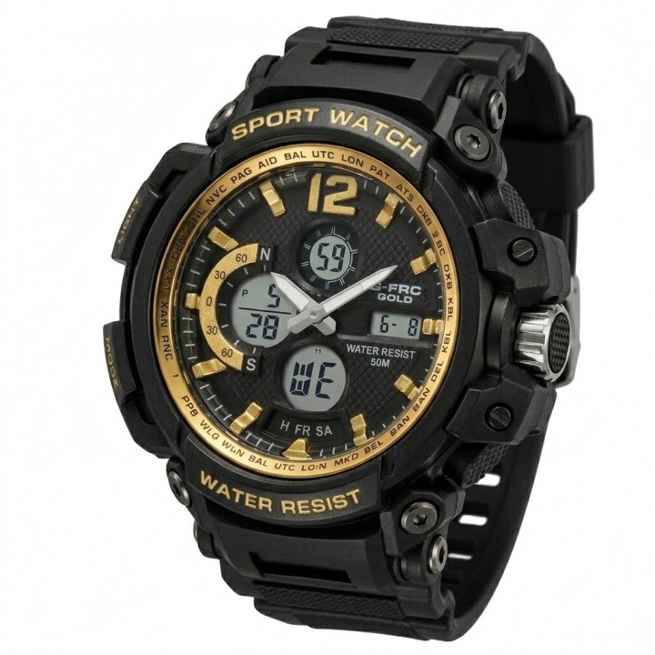 Reloj G-force Ak17152 Digital Deportivo + Estuche Premium