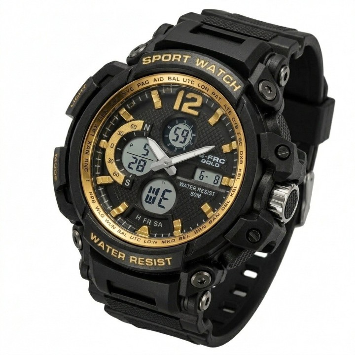 Reloj G-force Ak17152 Digital Deportivo + Estuche Premium