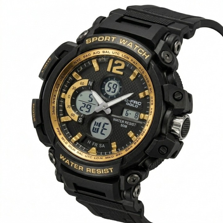 Reloj G-force Ak17152 Digital Deportivo + Estuche Premium