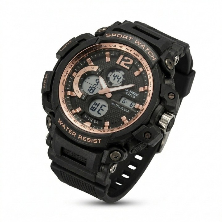 Reloj G-force Ak17152 Digital Deportivo + Estuche Premium