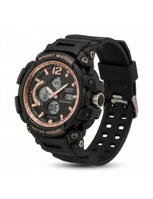 Reloj G-force Ak17152 Digital Deportivo + Estuche Premium