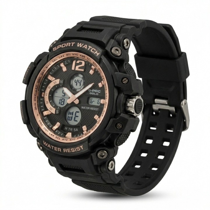 Reloj G-force Ak17152 Digital Deportivo + Estuche Premium