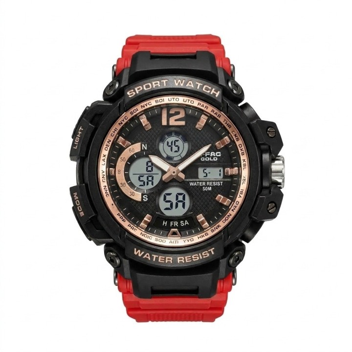 Reloj G-force Ak17152 Digital Deportivo + Estuche Premium