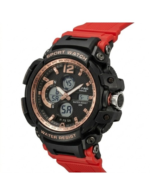 Reloj G-force Ak17152 Digital Deportivo + Estuche Premium
