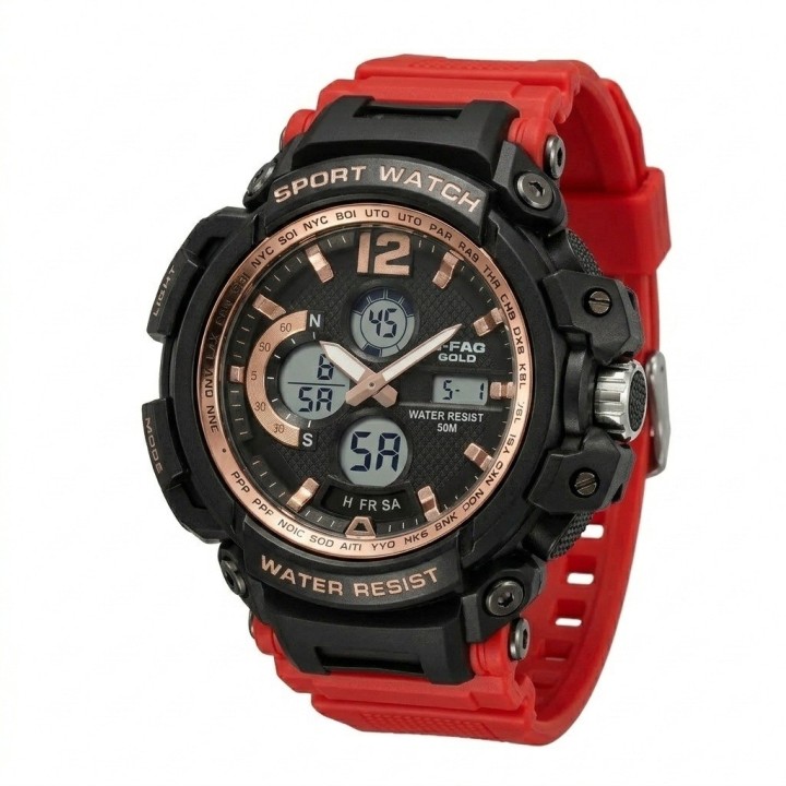 Reloj G-force Ak17152 Digital Deportivo + Estuche Premium