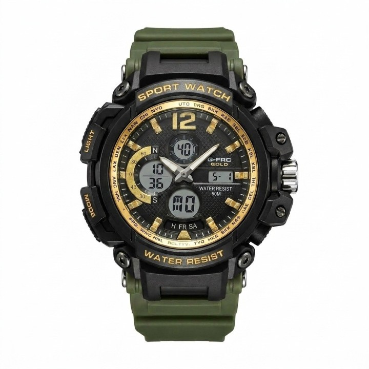 Reloj G-force Ak17152 Digital Deportivo + Estuche Premium