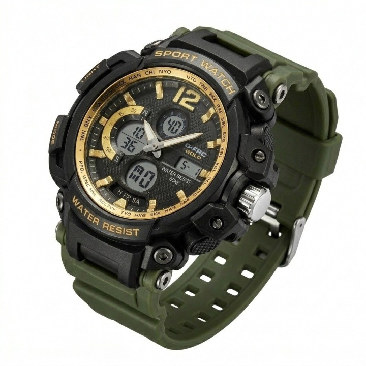 Reloj G-force Ak17152 Digital Deportivo + Estuche Premium