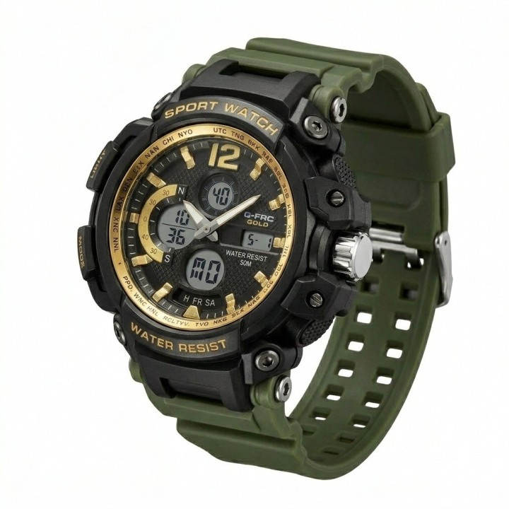 Reloj G-force Ak17152 Digital Deportivo + Estuche Premium