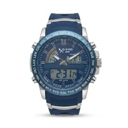 Reloj G-force Al190 Deportivo Doble Hora + Estuche Premium