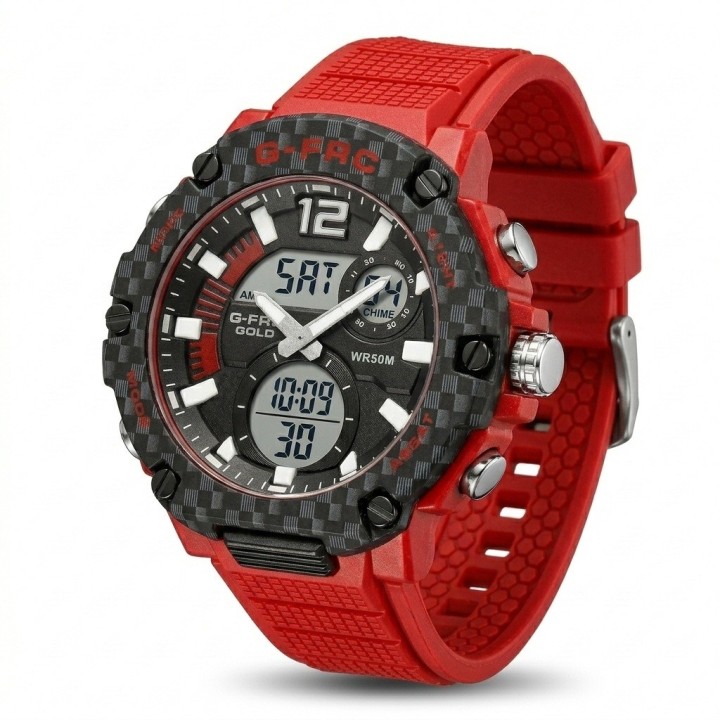 Reloj G-force Ak21182 Digital Deportivo + Estuche Premium