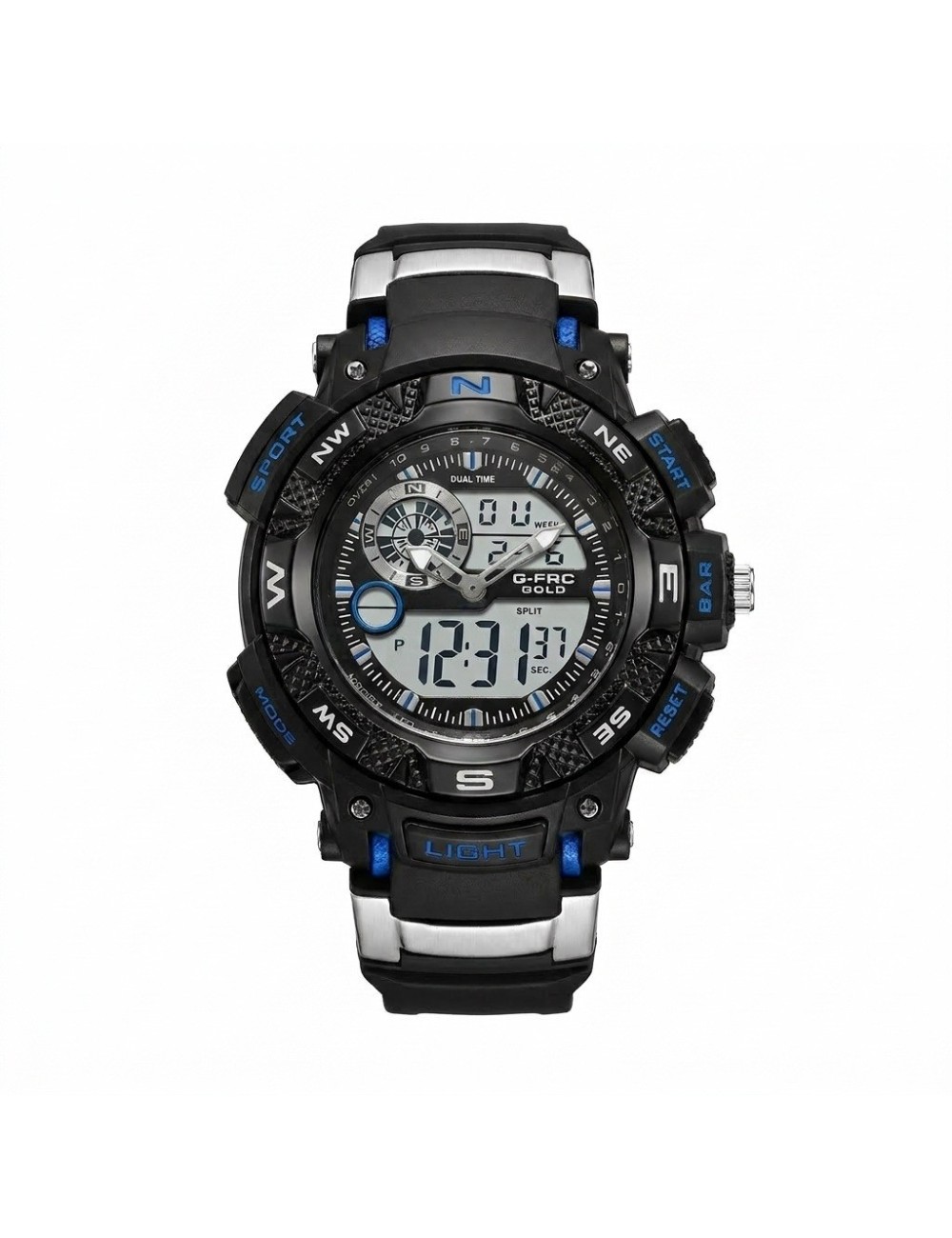 Reloj G-force Ak1389 Digital Deportivo + Estuche Premium