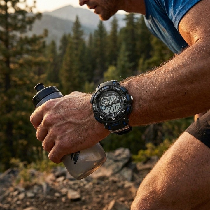 Reloj G-force Ak1389 Digital Deportivo + Estuche Premium