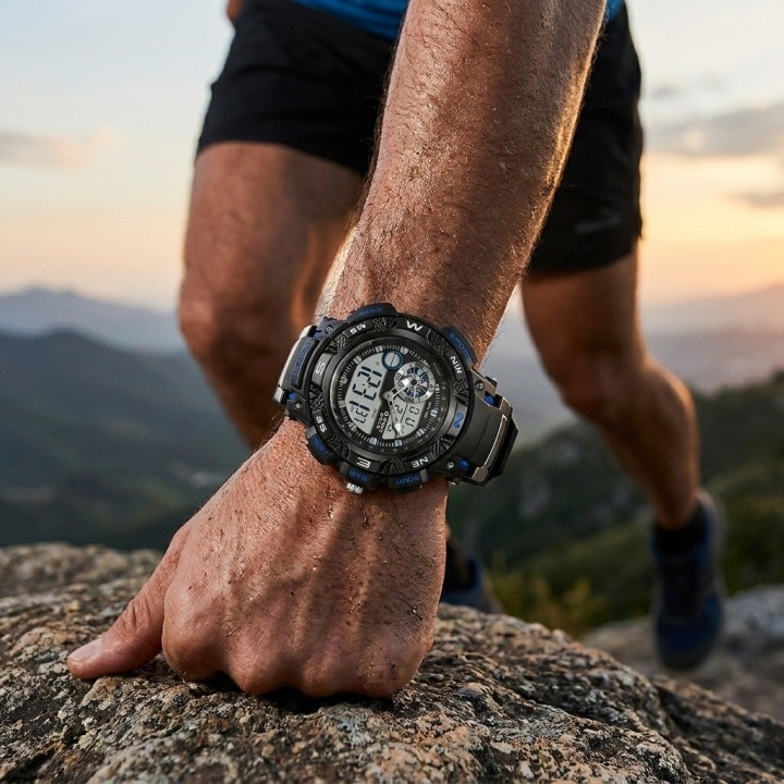 Reloj G-force Ak1389 Digital Deportivo + Estuche Premium