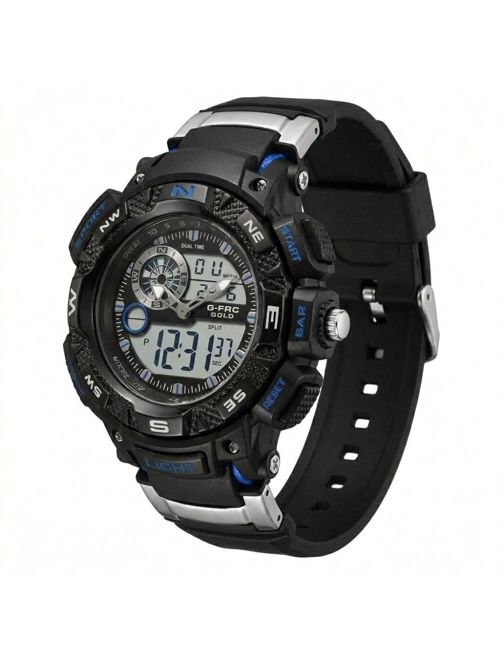 Reloj G-force Ak1389 Digital Deportivo + Estuche Premium