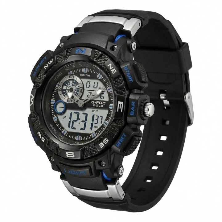 Reloj G-force Ak1389 Digital Deportivo + Estuche Premium