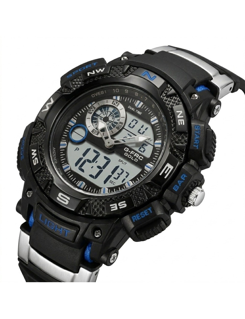 Reloj G-force Ak1389 Digital Deportivo + Estuche Premium