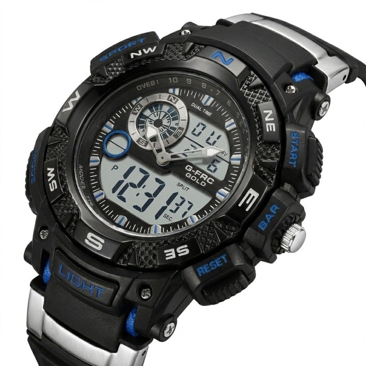 Reloj G-force Ak1389 Digital Deportivo + Estuche Premium