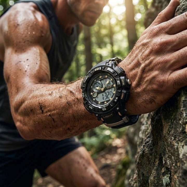Reloj G-force Ak1389 Digital Deportivo + Estuche Premium