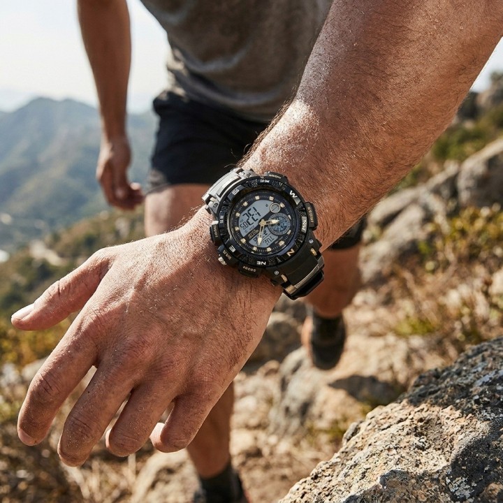 Reloj G-force Ak1389 Digital Deportivo + Estuche Premium