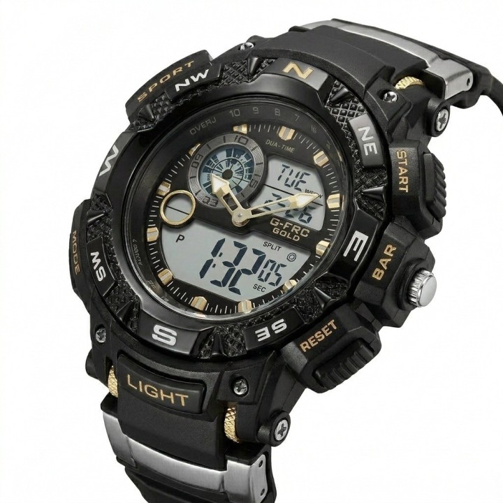 Reloj G-force Ak1389 Digital Deportivo + Estuche Premium