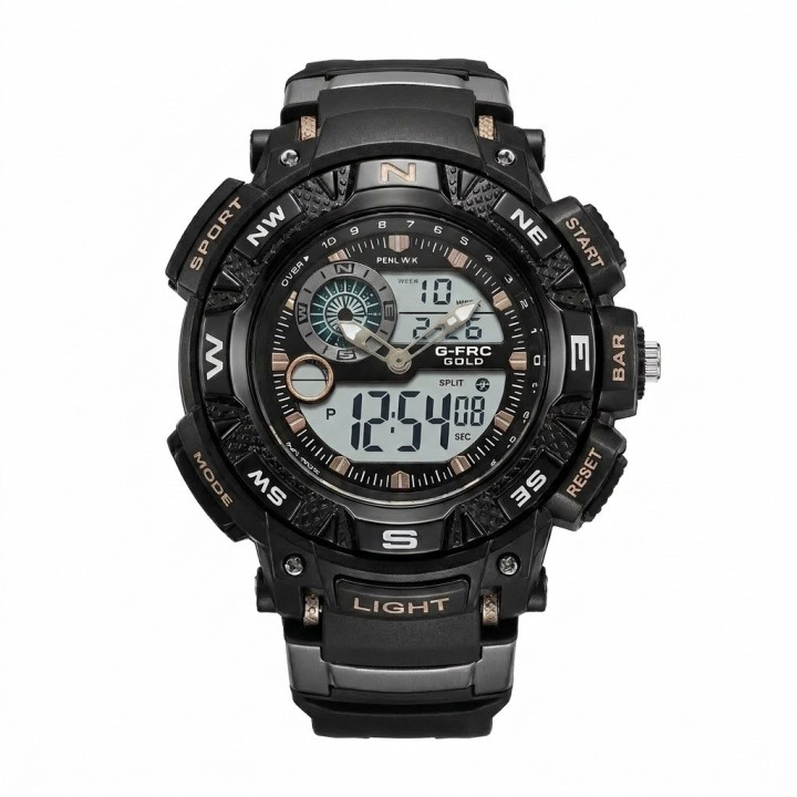 Reloj G-force Ak1389 Digital Deportivo + Estuche Premium