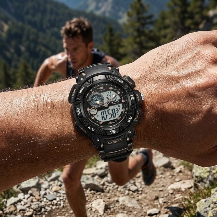 Reloj G-force Ak1389 Digital Deportivo + Estuche Premium