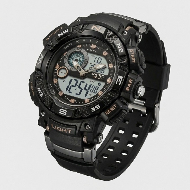 Reloj G-force Ak1389 Digital Deportivo + Estuche Premium