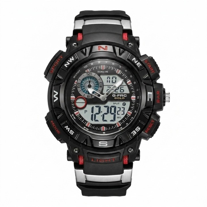 Reloj G-force Ak1389 Digital Deportivo + Estuche Premium
