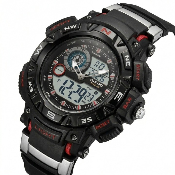 Reloj G-force Ak1389 Digital Deportivo + Estuche Premium
