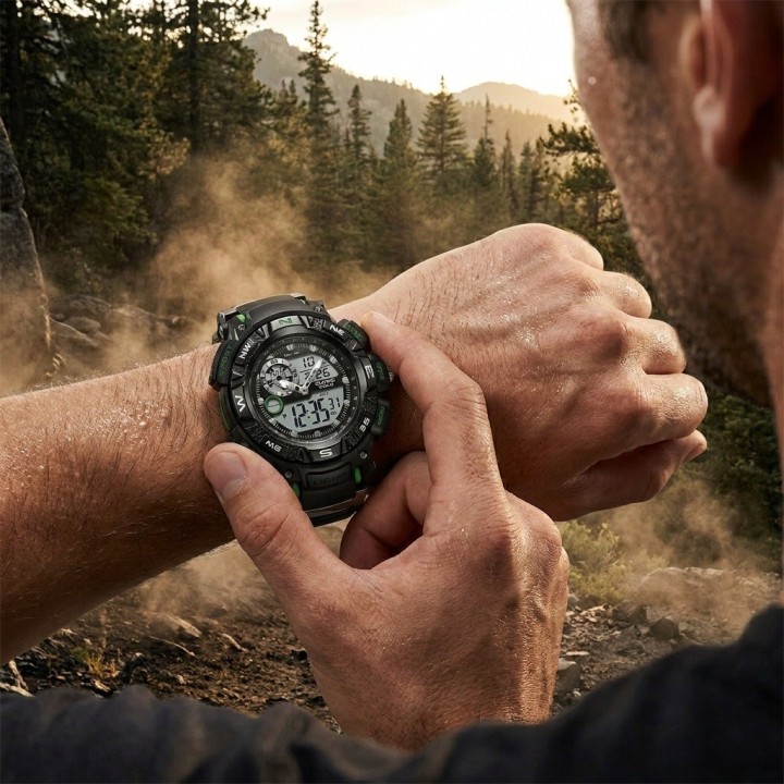 Reloj G-force Ak1389 Digital Deportivo + Estuche Premium