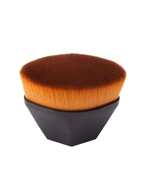 Brocha Maquillaje Pétalo Hexagonal Base Liquida Polvos Rubor