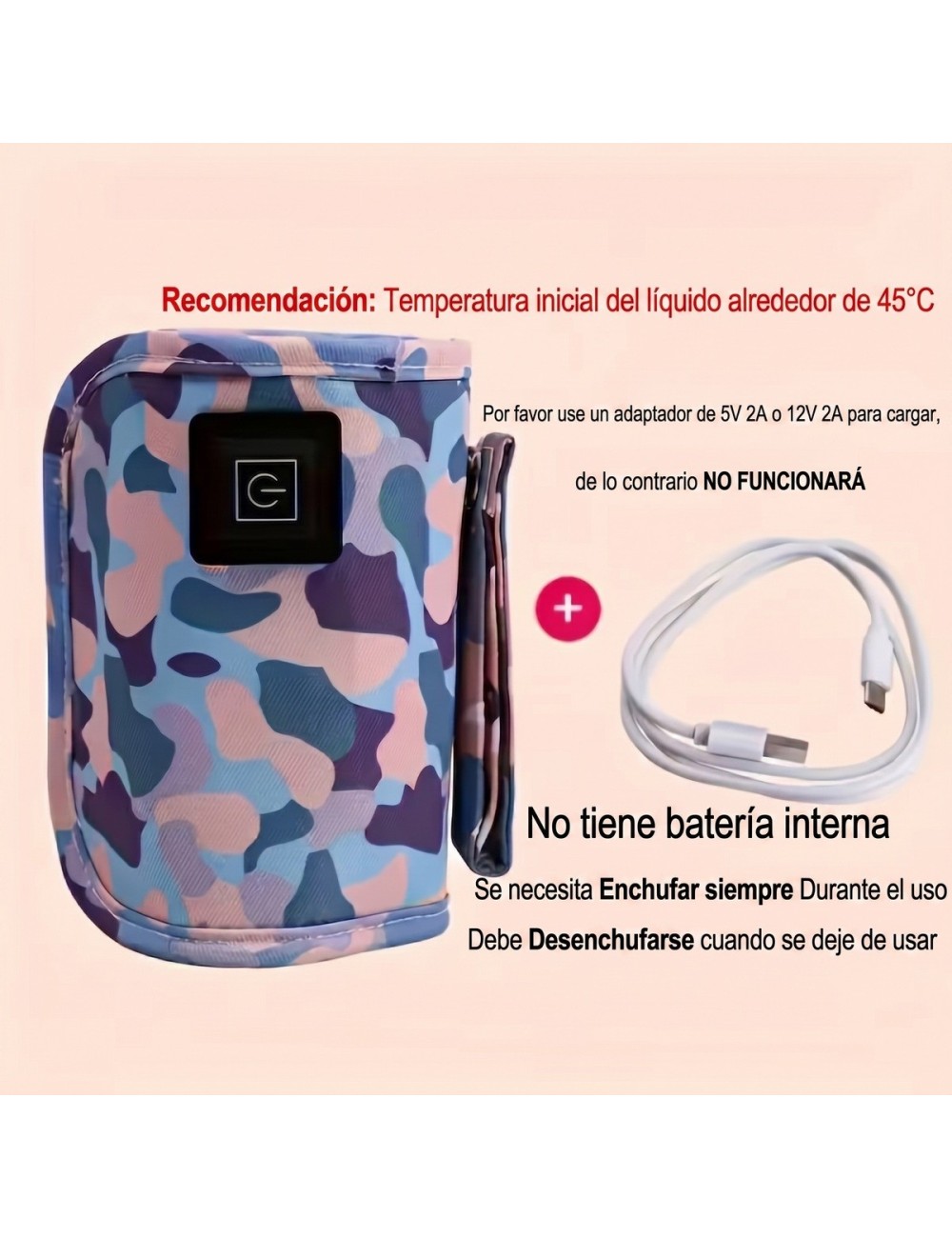 Calentador De Teteros Eléctrico 4 En 1 Biberón Esterilizador