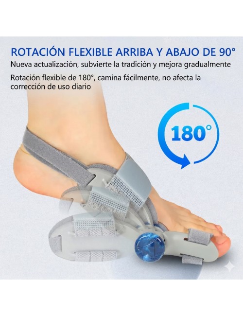 Corrector De Juanetes Ortopédico Ajustable Perilla Izq/der