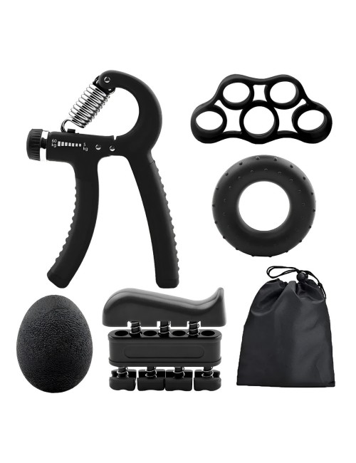 Kit 5 Fortalecedor De Mano Hand Grip Ejercitador Antebrazo