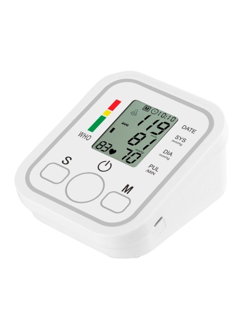 Tensiometro Brazo Arterial Digital Mando Con Voz Portatil