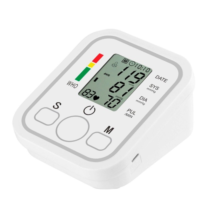 Tensiometro Brazo Arterial Digital Mando Con Voz Portatil
