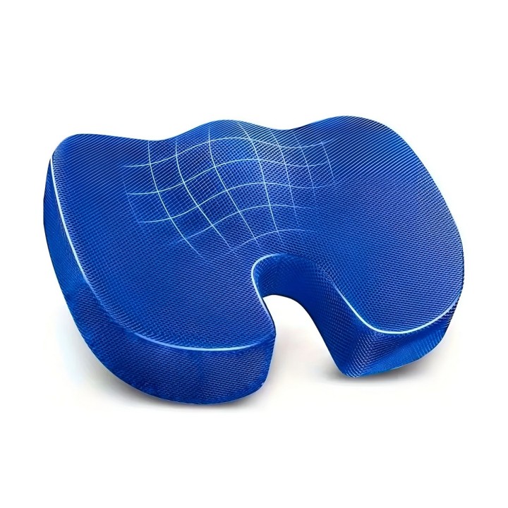 Cojín Ortopédico Coxis Espuma Memoria Ergonómico Silla