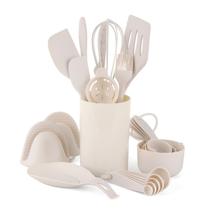 Set Kit Utensilios De Cocina Silicona 21 Piezas Premium