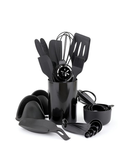 Set Kit Utensilios De Cocina Silicona 21 Piezas Premium
