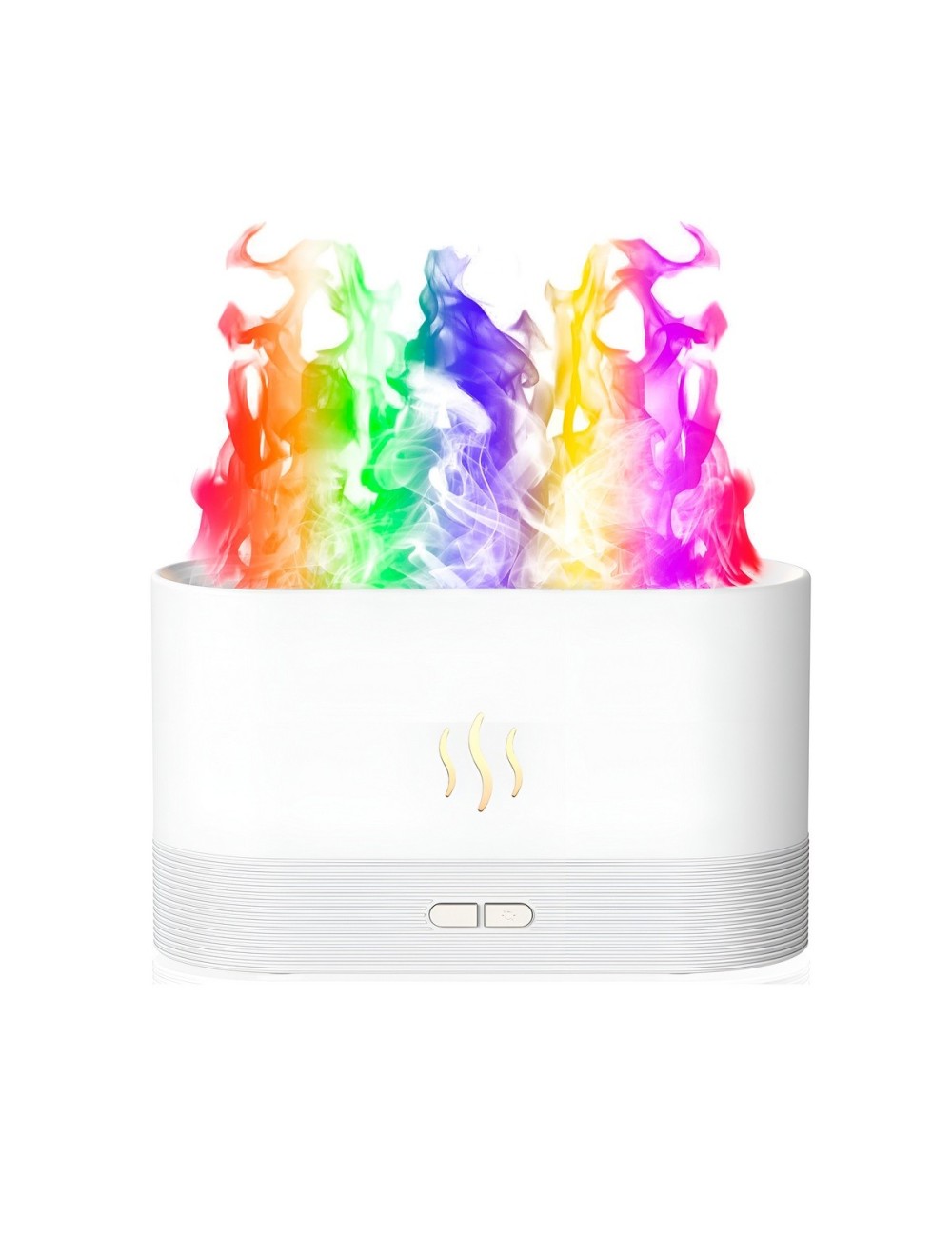 Difusor Humidificador Aromas Efecto Llama Chimenea 180ml