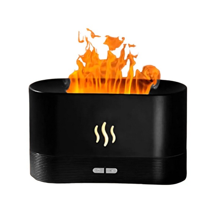 Difusor Humidificador Aromas Efecto Llama Chimenea 180ml