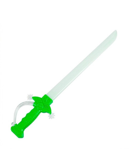 Juguete Espada Caballero Estrella Niños Led Sonido Dizfras
