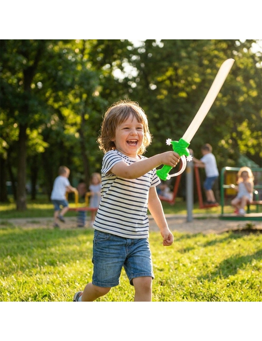 Juguete Espada Caballero Estrella Niños Led Sonido Dizfras