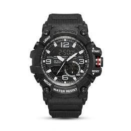 Reloj Digital Led Luminoso Shock Hombre Orientacion +estuche