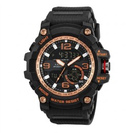 Reloj Digital Led Luminoso Shock Hombre Orientacion +estuche