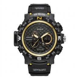 Reloj Shock Digital Led Luminoso Hombre Orientacion +estuche