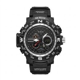 Reloj Shock Digital Led Luminoso Hombre Orientacion +estuche