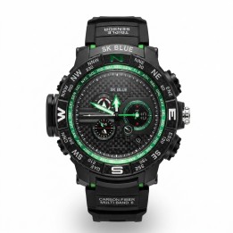 Reloj Shock Digital Led Luminoso Hombre Orientacion +estuche