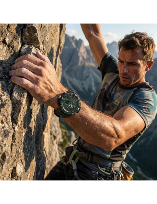 Reloj Shock Digital Led Luminoso Hombre Orientacion +estuche